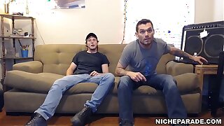 NICHE PARADE - Str8 Guys Foul-smelling Jerking Retire from On Spycam
