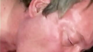 Swallow sucking a Latino big cock