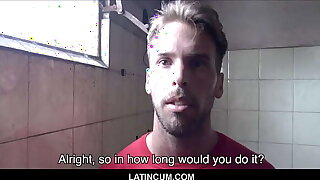 Hot Young Latino Construction Worker Seduced Wits Cash Immigrant Client POV
